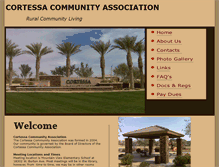 Tablet Screenshot of cortessaliving.com